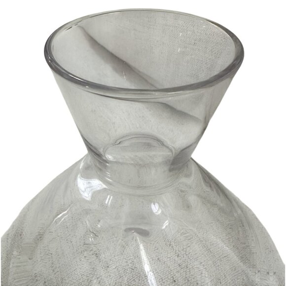 Sempli Monti Crystal Decanter Aerator Lead Free Hand Blown Holds 750ml Bottle - Picture 3 of 4